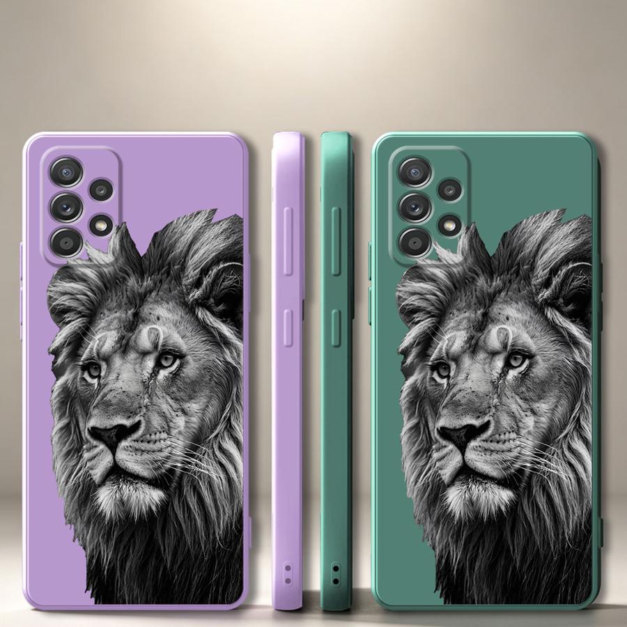 Lanyard Anime Logo - Front Facing Lion Phone Cover Case