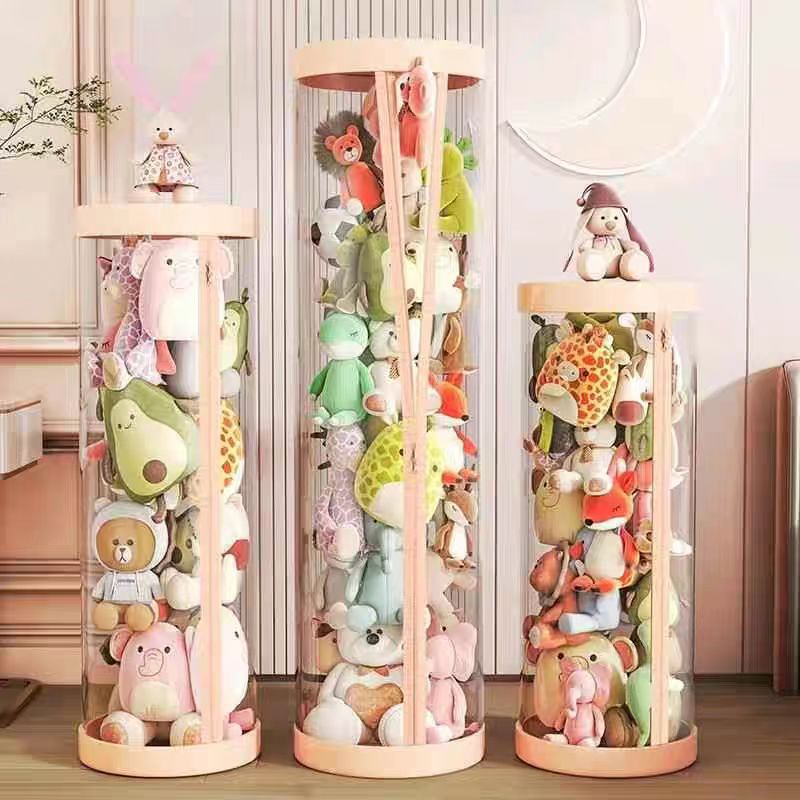Stuffed Toy Storage Barrel wit - огляд і ціна Plush Doll Anime