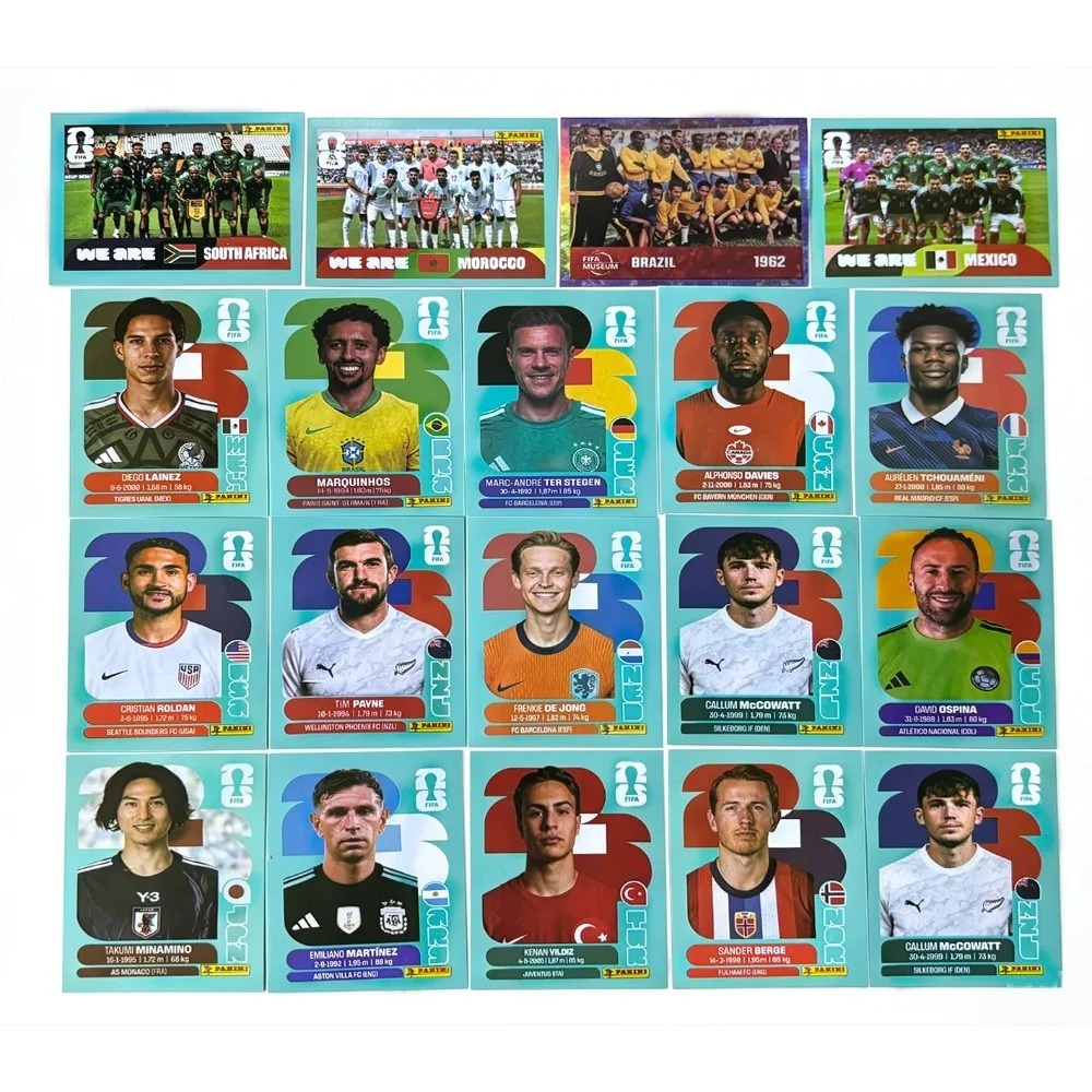 Panini 2026 FIFA World Cup Off - огляд і ціна Sticker Sheet Set