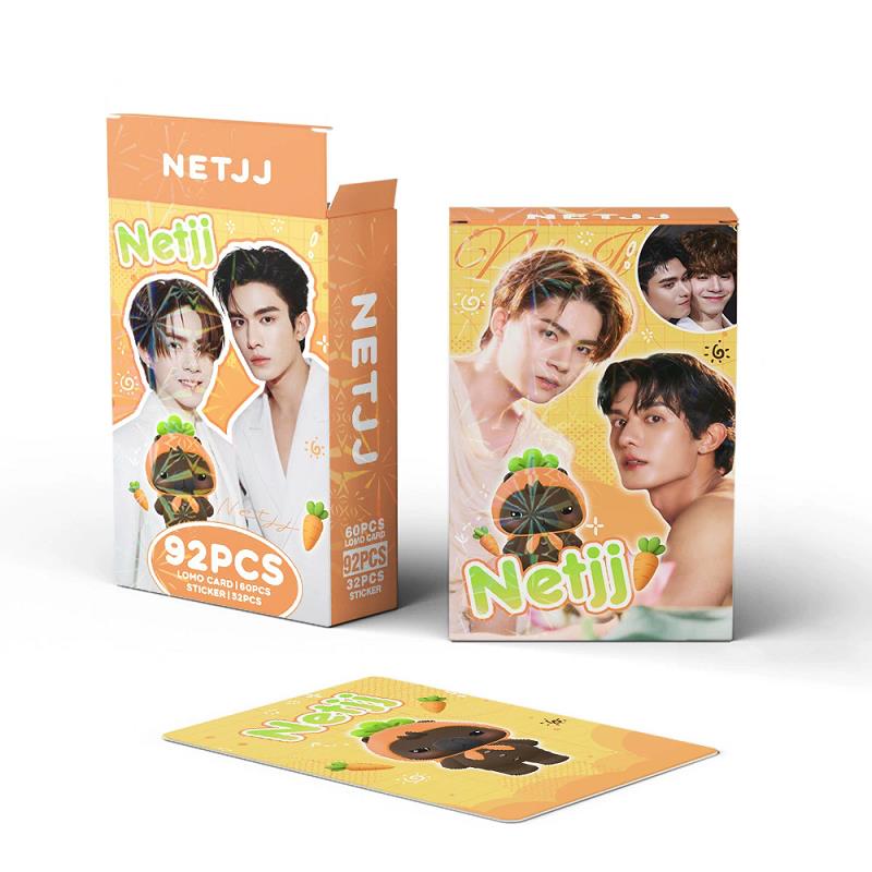 92Pcs/Set NetJJ Thai BL Actor  - огляд і ціна Sticker Sheet Set