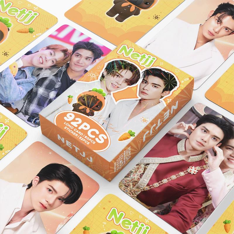 92Pcs/Set NetJJ Thai BL Actor  - огляд і ціна Sticker Sheet Set