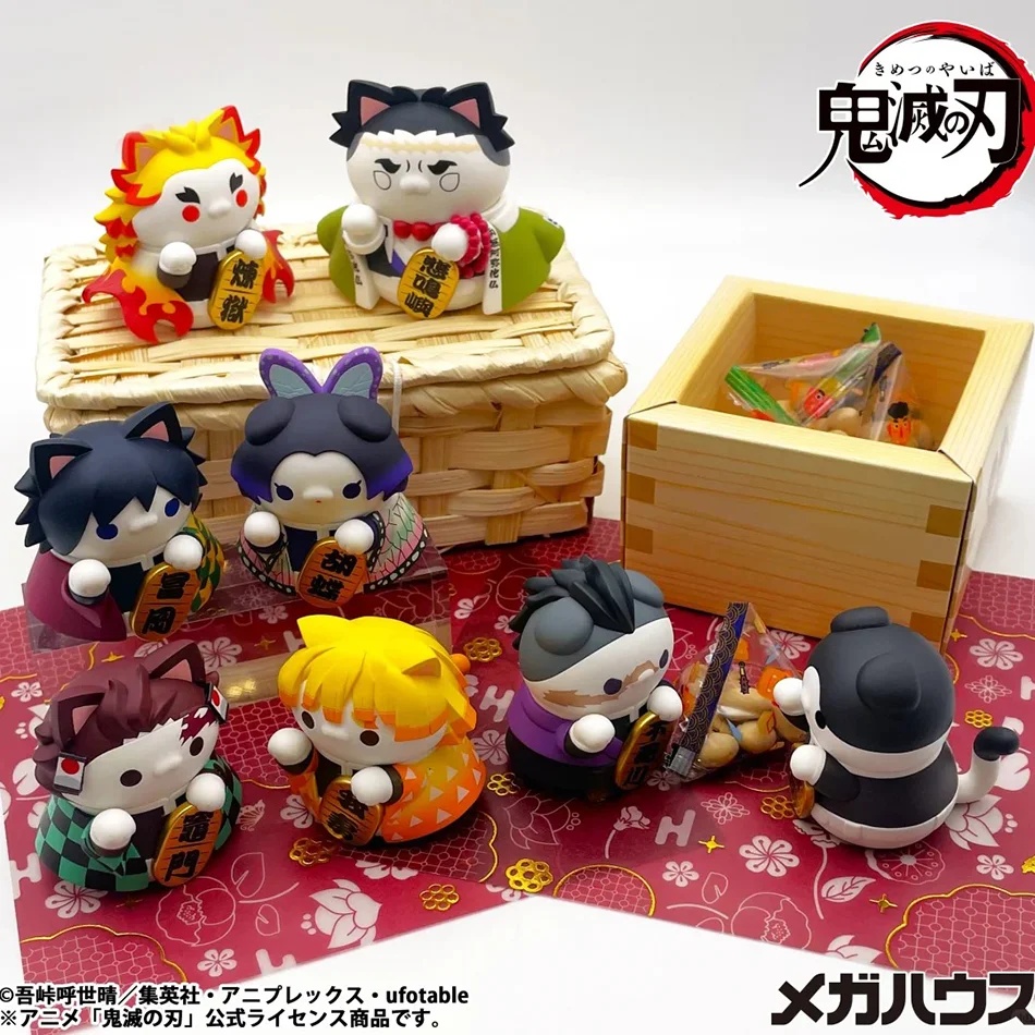 New 8pcs Demon Slayer Action F - огляд і ціна Anime Merchandise Demon Slayer