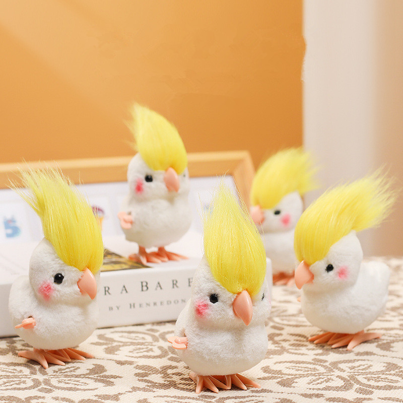 INS Kawaii Jumping Parrot Simu - огляд і ціна Plush Doll Anime