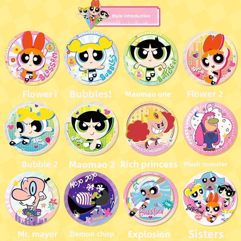 Full Box of Official Powerpuff - огляд і ціна Official Merchandise Anime