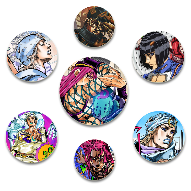 32/44/58mm JoJo Bizarre Advent - огляд і ціна Jjk Anime Merchandise
