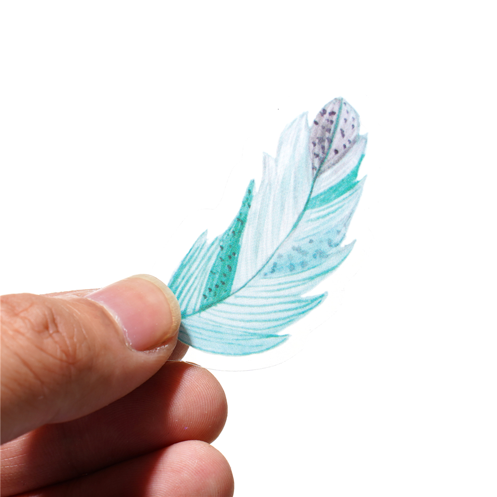 40pcs/Pack Feather Stickers De - огляд і ціна Sticker Sheet Set