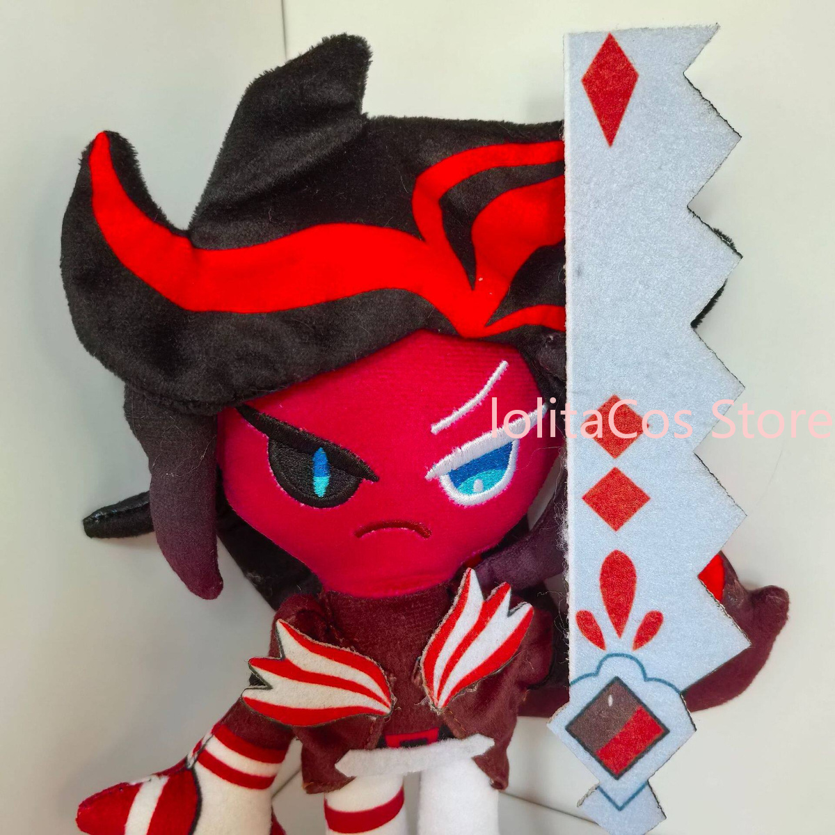 25cm Cookie Run: Kingdom Red V - огляд і ціна Plush Doll Anime
