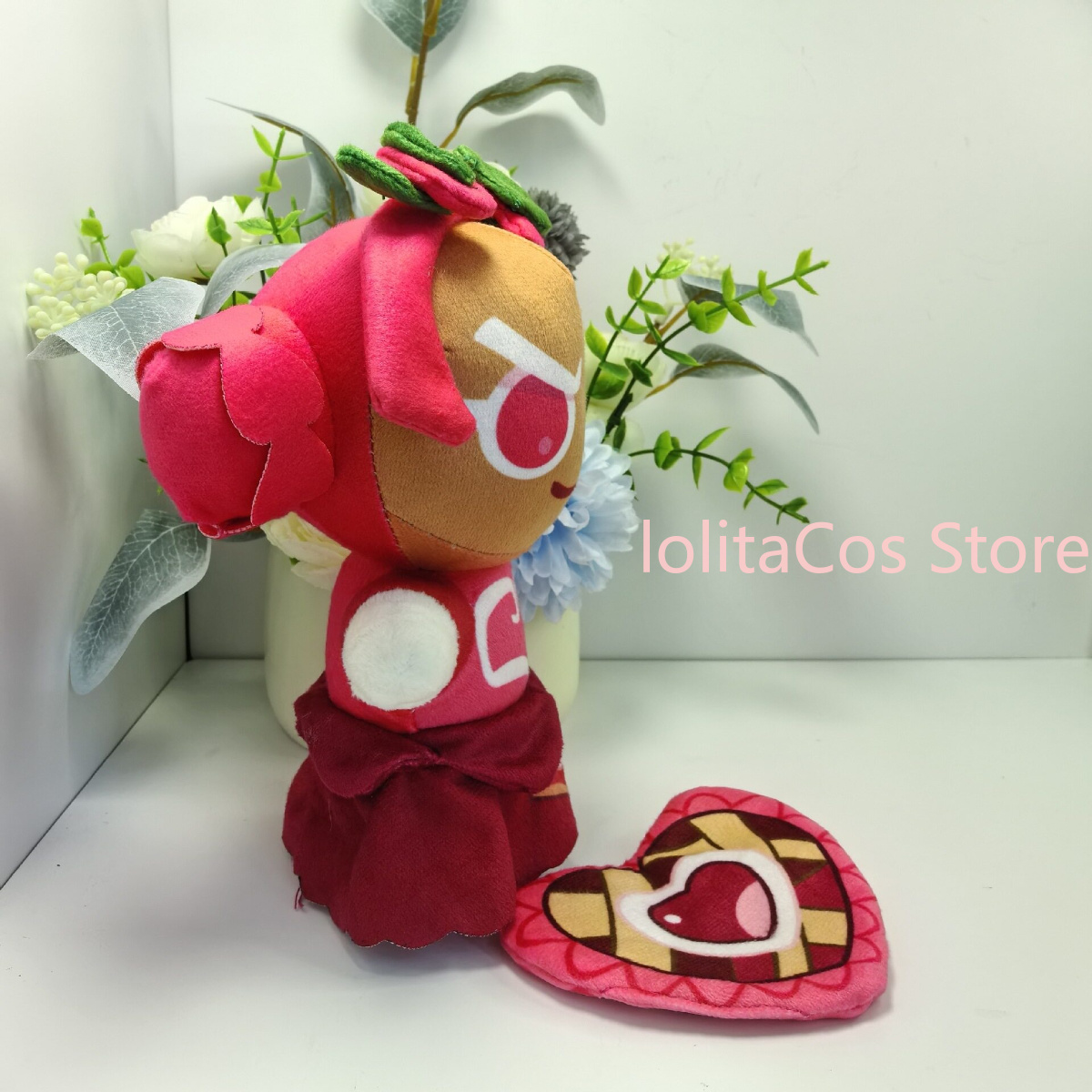 25cm Cookie Run: Kingdom Red V - огляд і ціна Plush Doll Anime