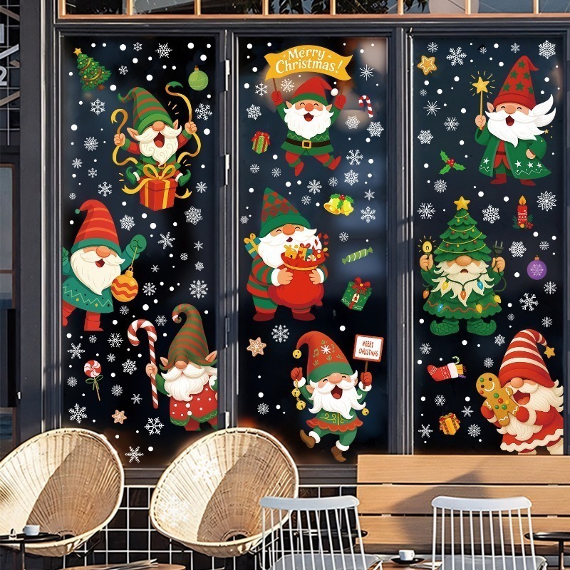 9 sheets/set of Santa Claus el - огляд і ціна Sticker Sheet Set