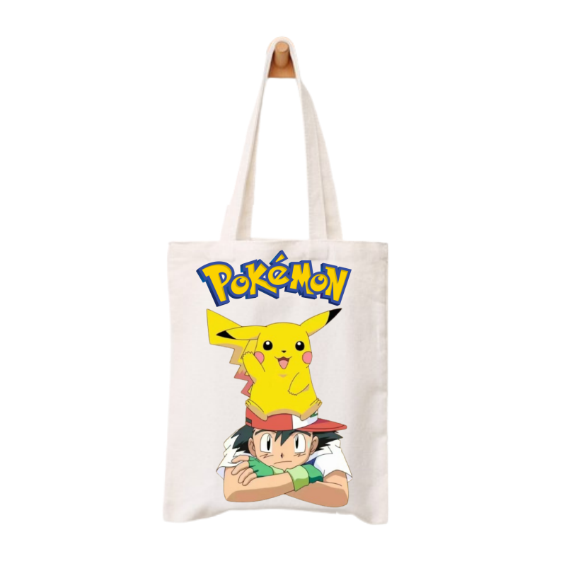 Anime Pokemon Canvas Bags Cute - огляд і ціна Pokemon Anime Merchandise
